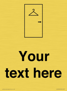 Custom information: Changing room